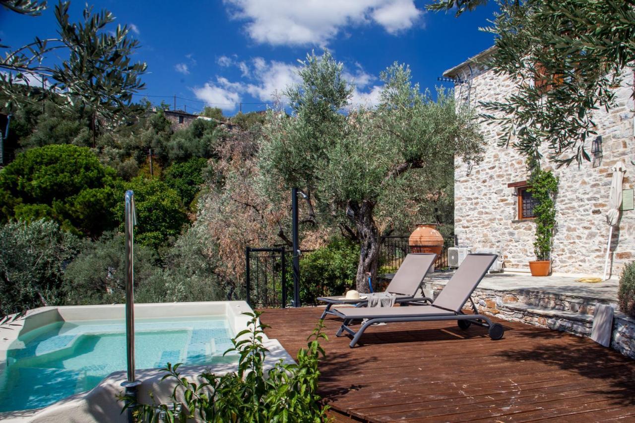 Villa Ioanna By Pelion Esties Ano Gatzea Екстер'єр фото
